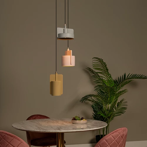 Lucide NINJA - Pendant light - 3xE27 - Multicolor - atmosphere 1